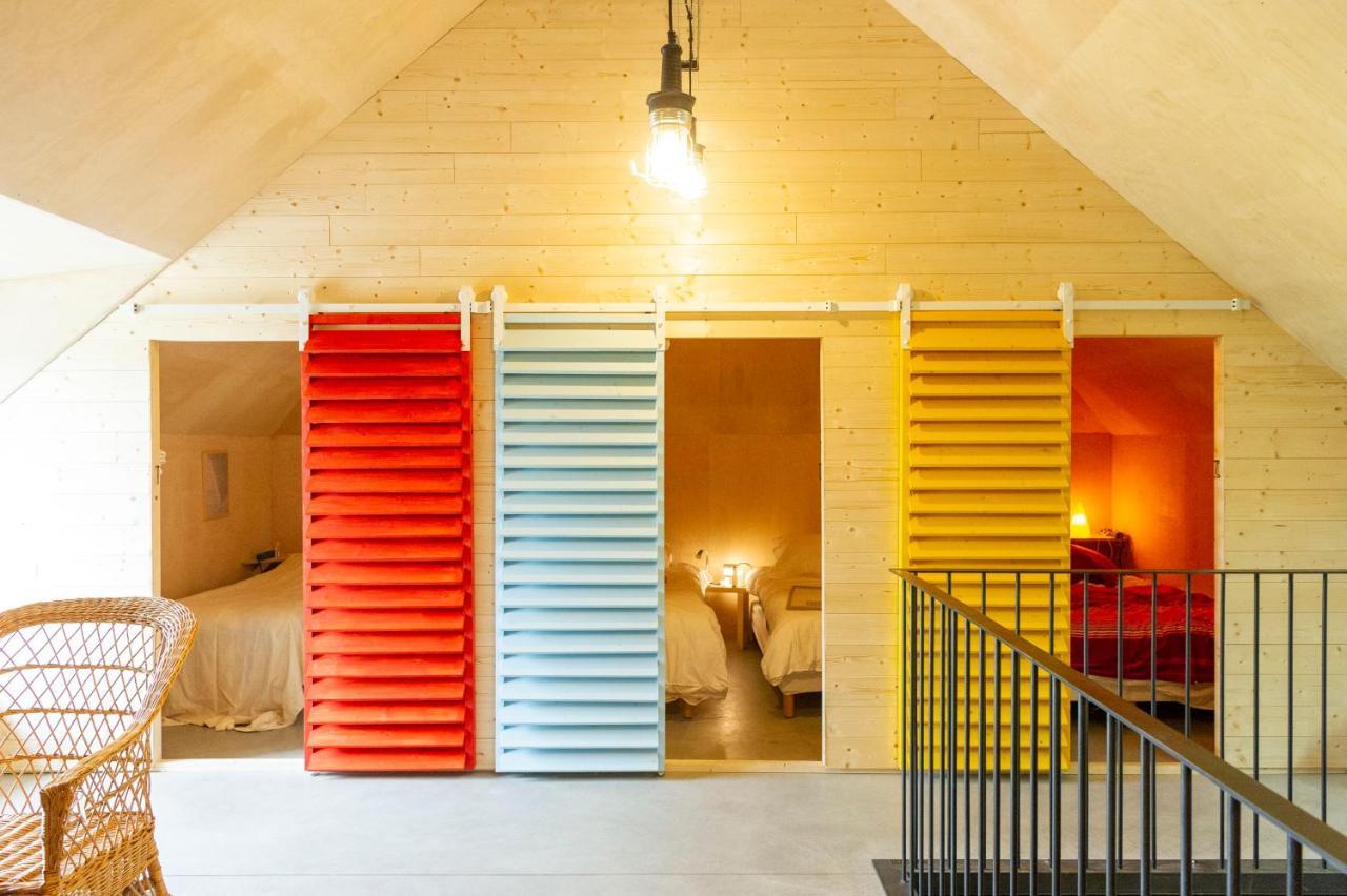 La Ferme Du Golf, Gite Atypique Et Artistique 랜시우 외부 사진
