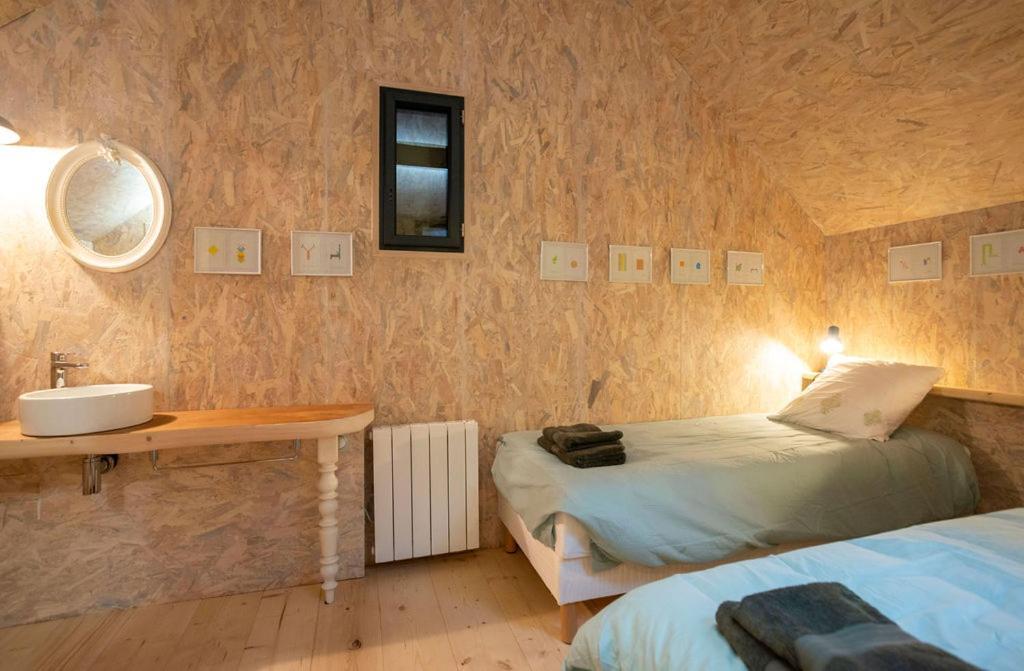 La Ferme Du Golf, Gite Atypique Et Artistique 랜시우 외부 사진