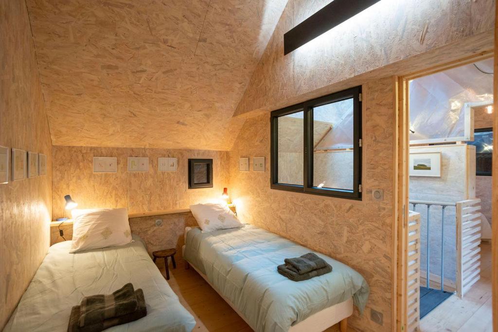 La Ferme Du Golf, Gite Atypique Et Artistique 랜시우 외부 사진