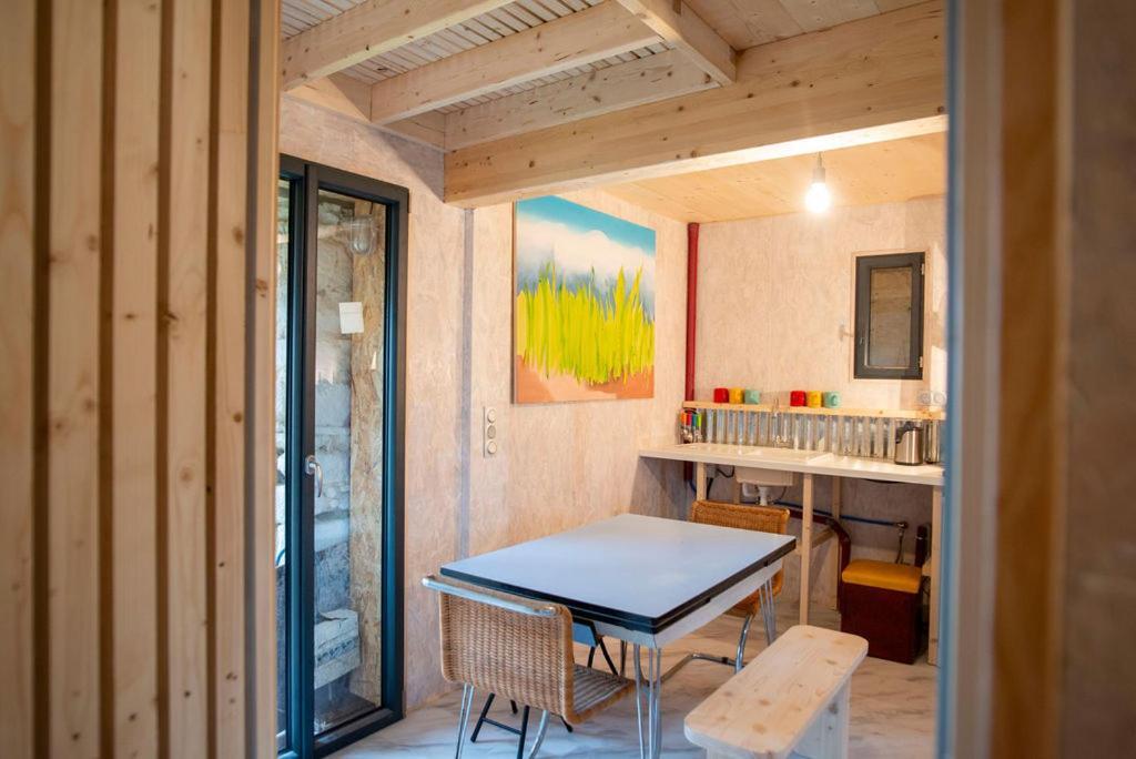 La Ferme Du Golf, Gite Atypique Et Artistique 랜시우 외부 사진
